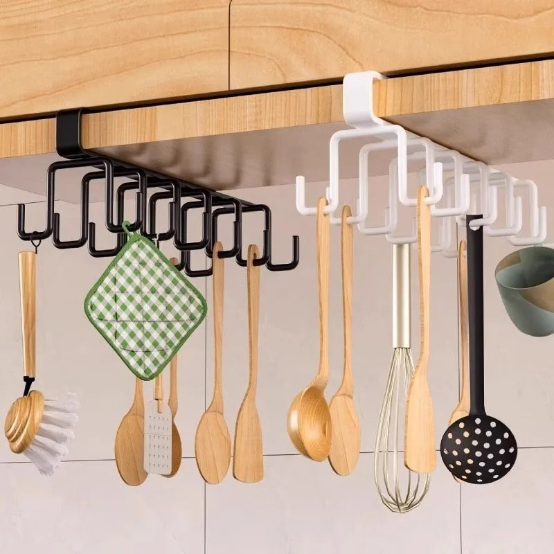 Space Saving Double 12 Rows Mug Hanger Hooks