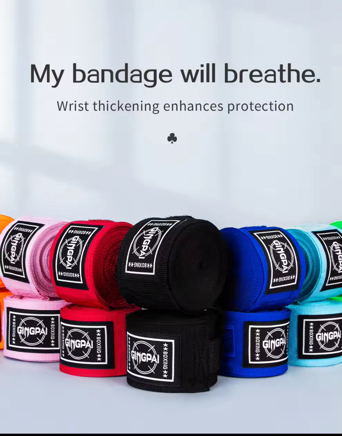 Breathable Stretch Hand Wraps, 300 & 500cm