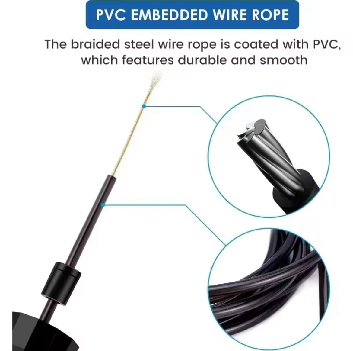 Speed Jump Rope, Tangle-Free & Adjustable