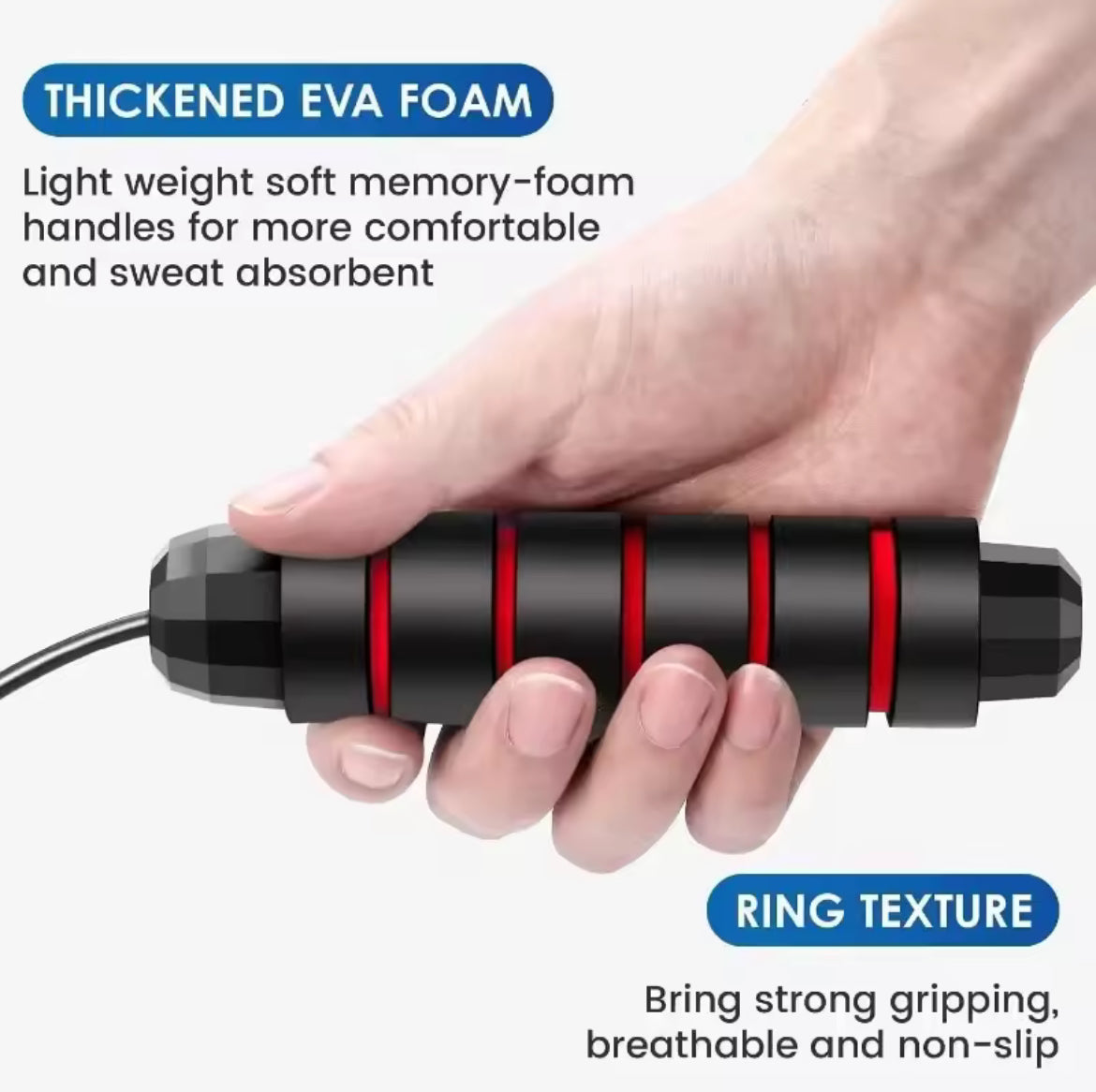 Speed Jump Rope, Tangle-Free & Adjustable