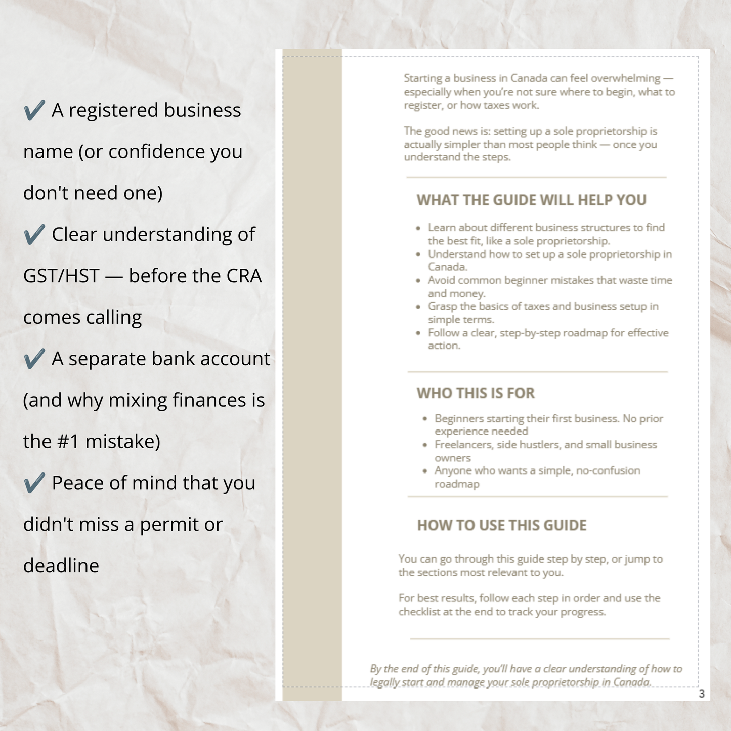 Start Your Sole Proprietorship in Canada – Step-by-Step Guide + Checklist