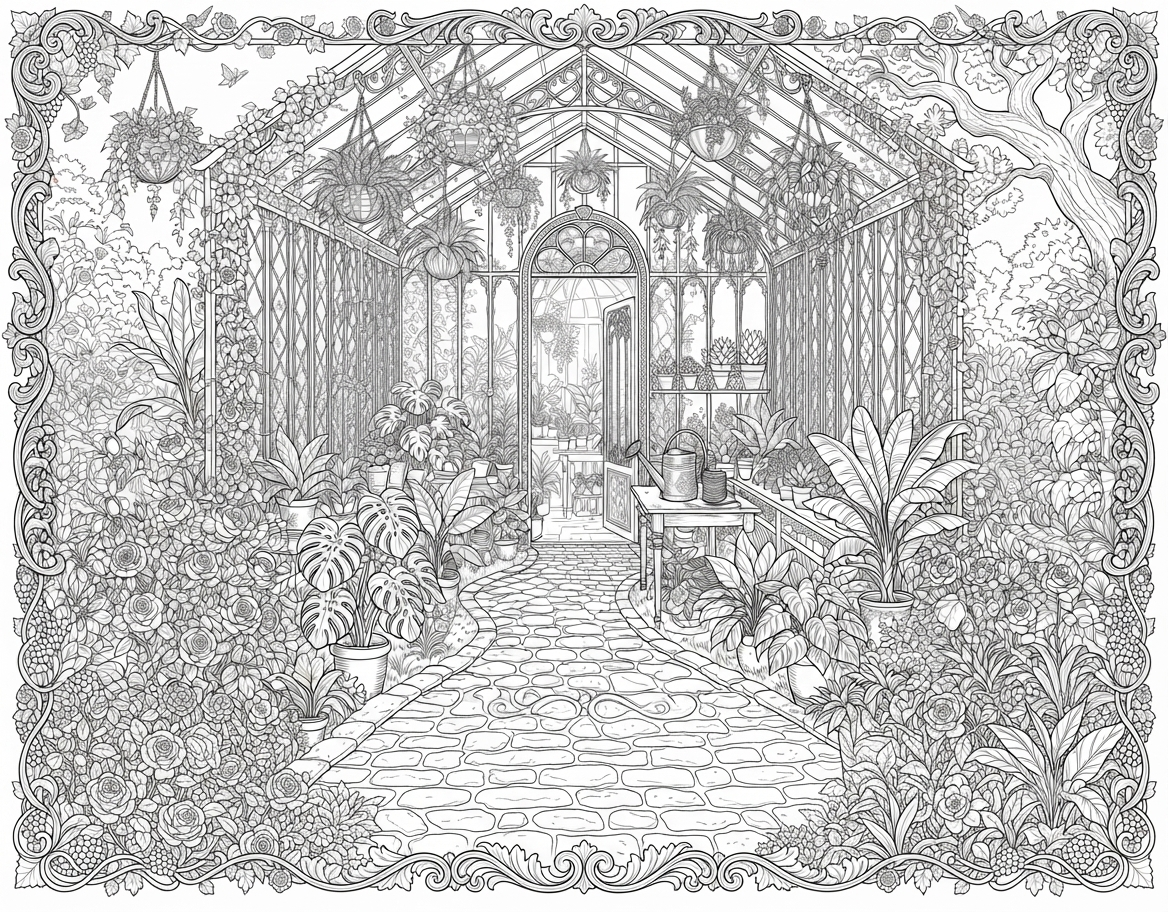 Botanical Greenhouse & Secret Garden