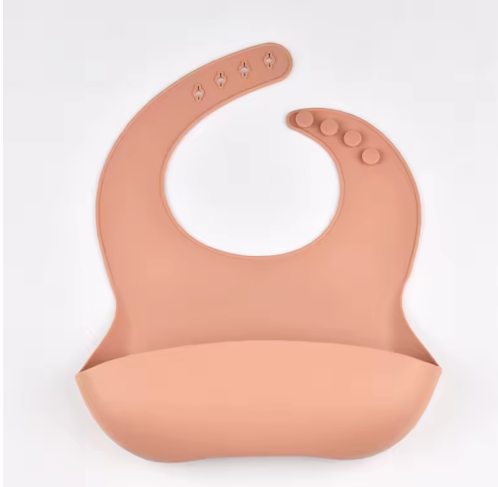 Baby/Toddler BPA Free Silicone Adjustable Bibs