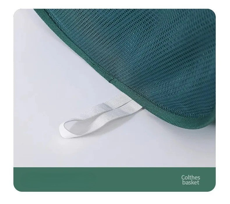 Foldable, Portable, and Multi-Purpose Mesh Laundry Basket