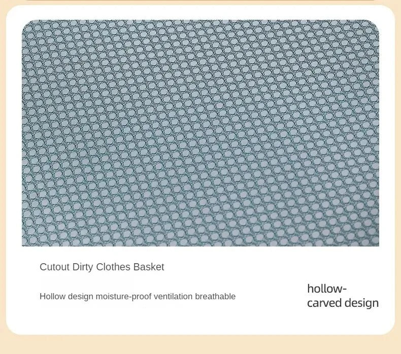 Foldable, Portable, and Multi-Purpose Mesh Laundry Basket