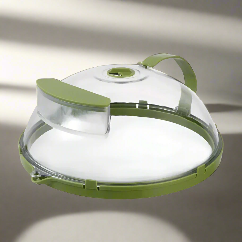 Microwave Splash Heating Cover with Water Steamer