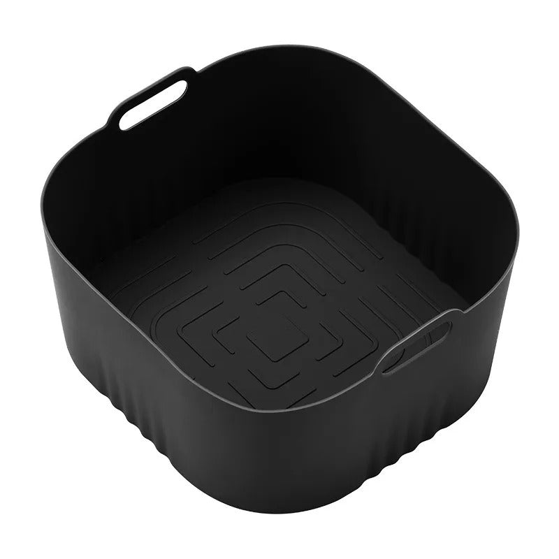 Silicone Air Fryer Square Liners with Handles