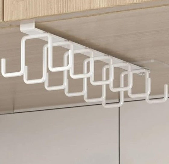 Space Saving Double 12 Rows Mug Hanger Hooks