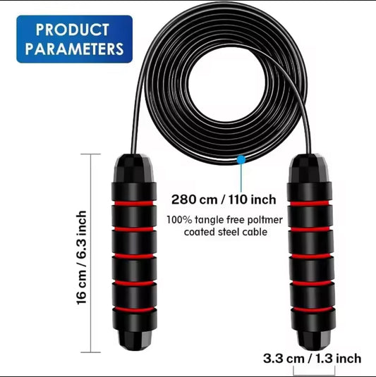 Premium Speed Jump Rope, Tangle-Free & Adjustable