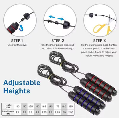 Speed Jump Rope, Tangle-Free & Adjustable