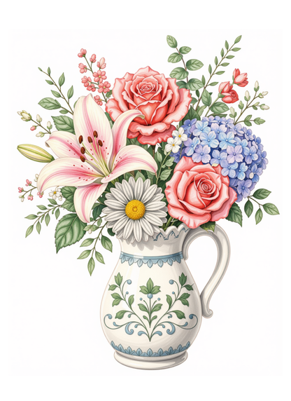 Vintage Floral Bouquet