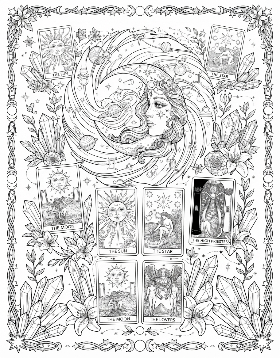 Celestial Tarot & Cosmic Goddess