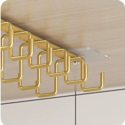 Space Saving Double 12 Rows Mug Hanger Hooks