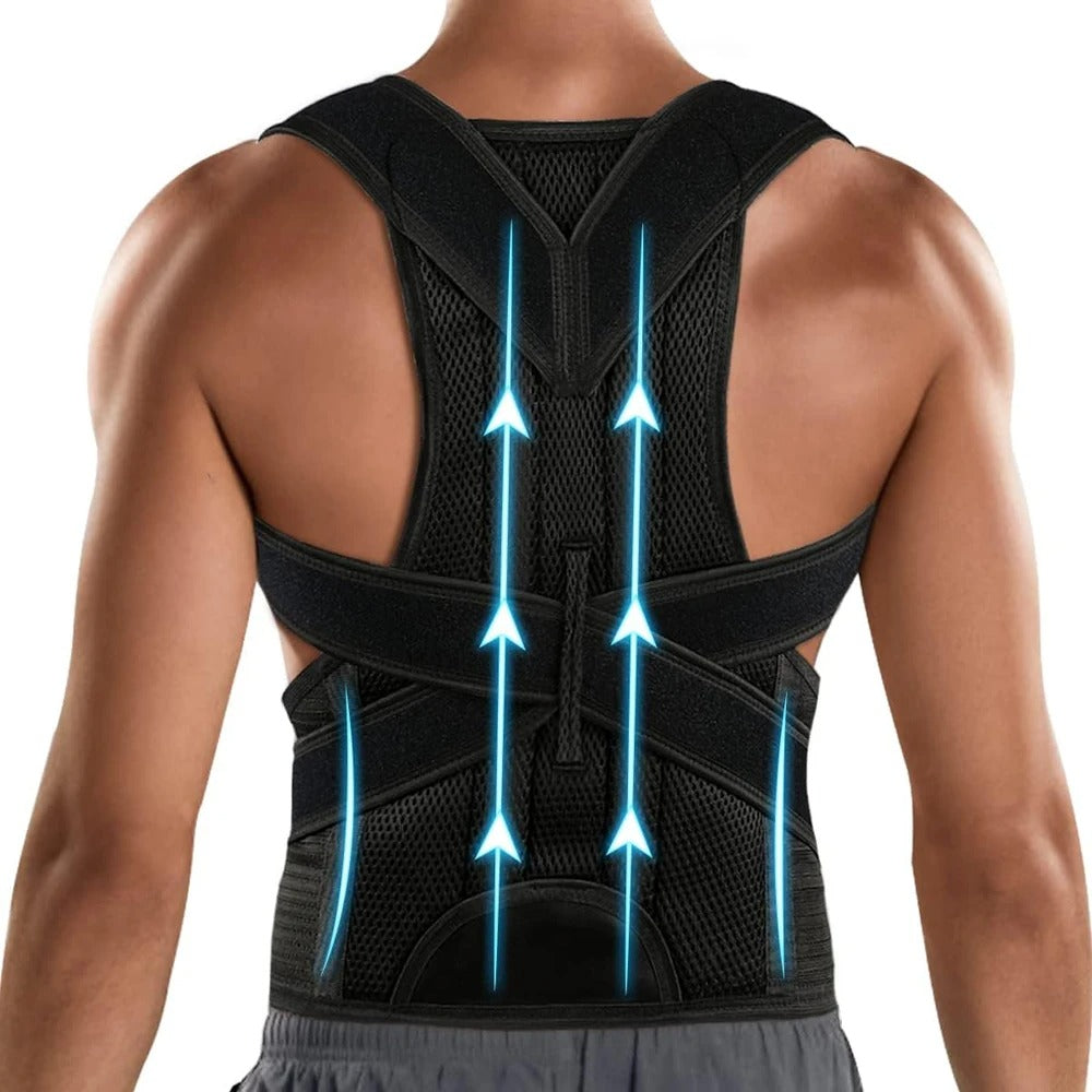 Back Support Brace / Posture Corrector, Unisex