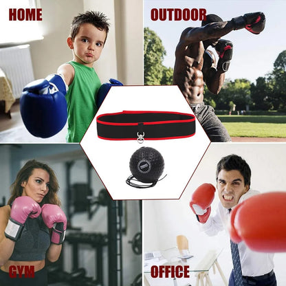 Headgear Reflex Ball for Reaction Training