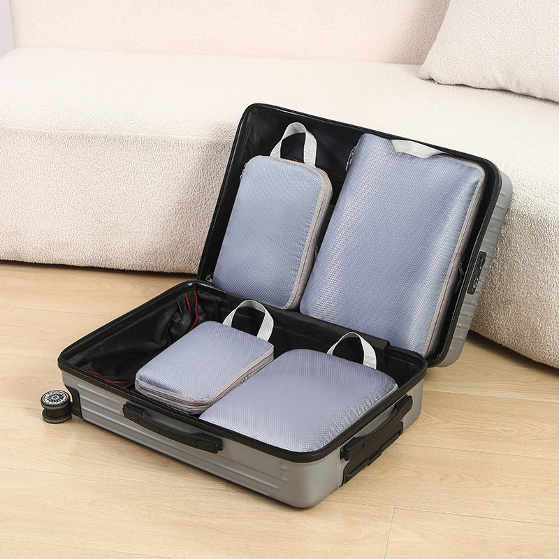4-Set Compression Packing Cubes, Durable Travel Organizer