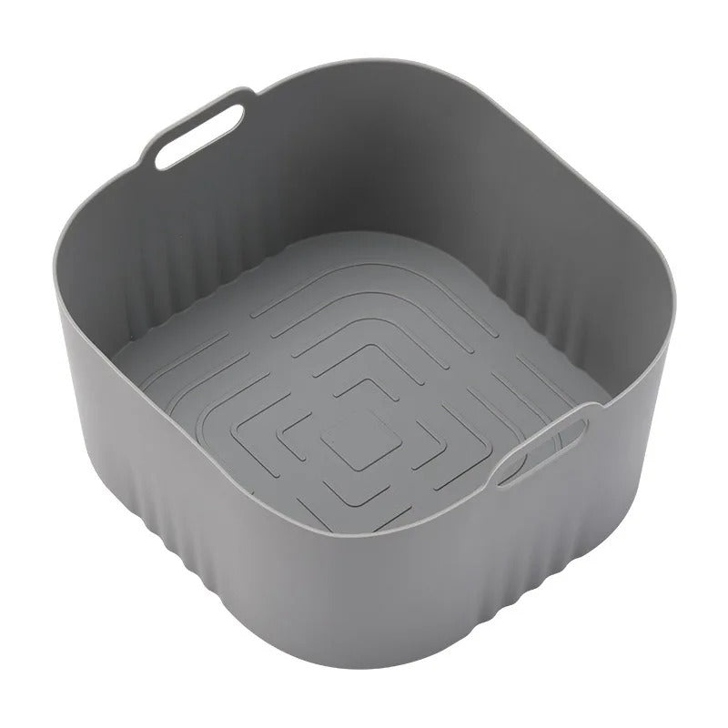 Silicone Air Fryer Square Liners with Handles