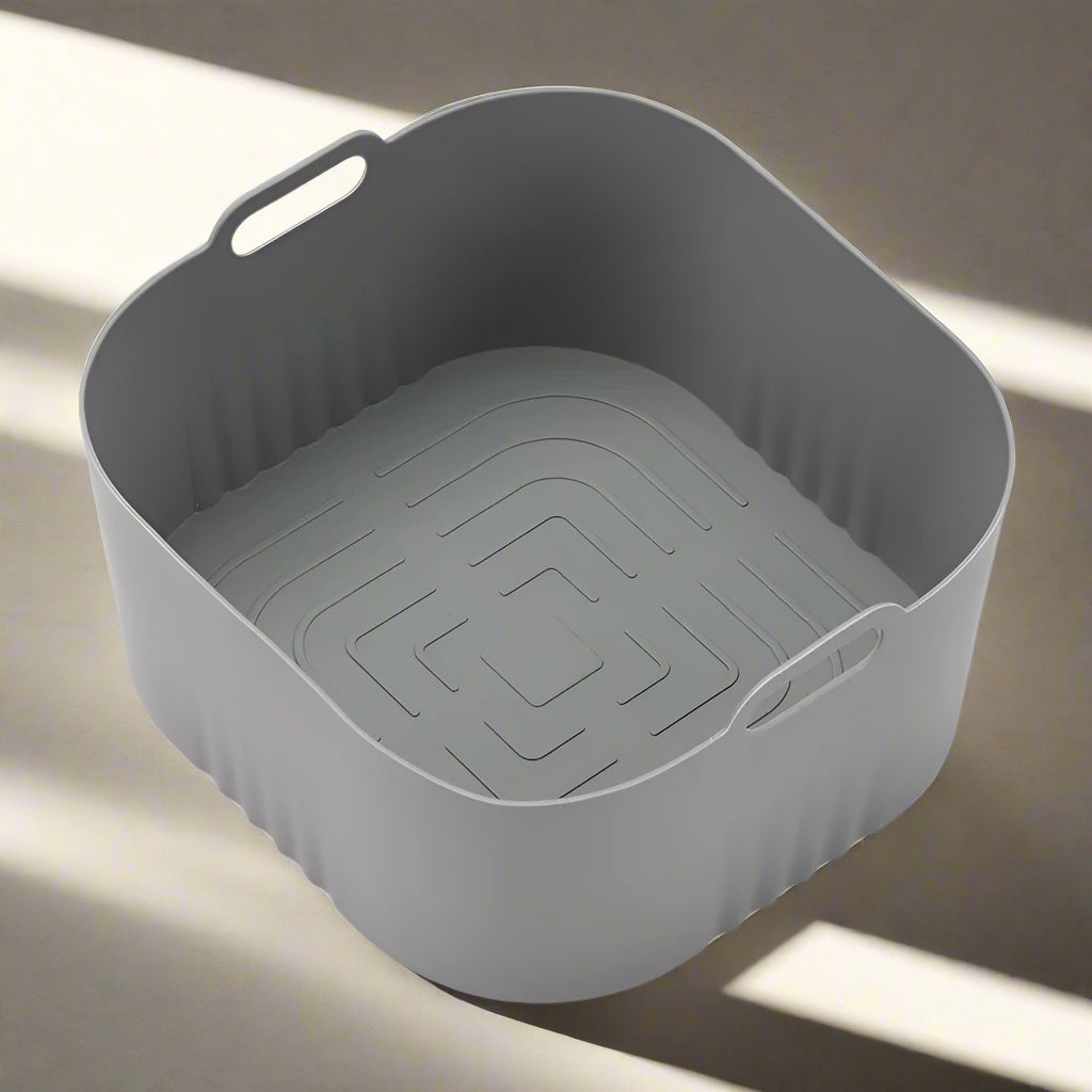 Silicone Air Fryer Square Liners with Handles