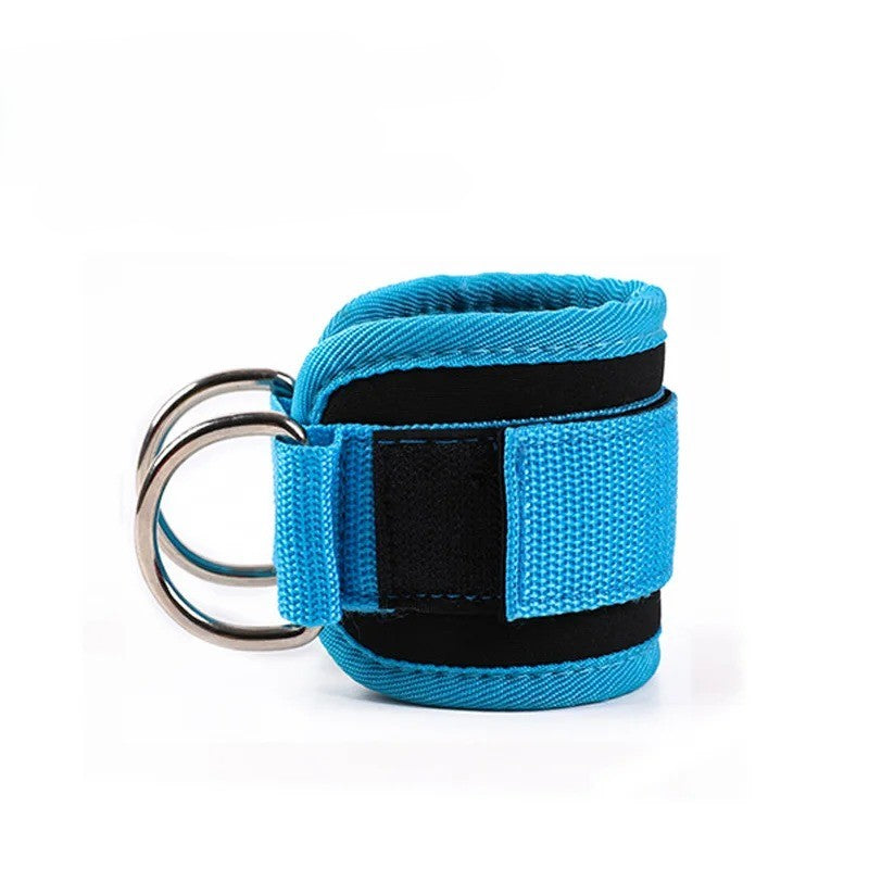Double D-Ring Ankle Straps for Cable Machines