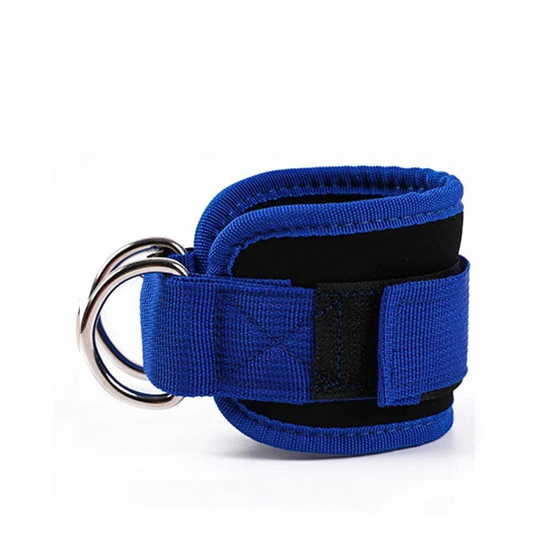 Double D-Ring Ankle Straps for Cable Machines