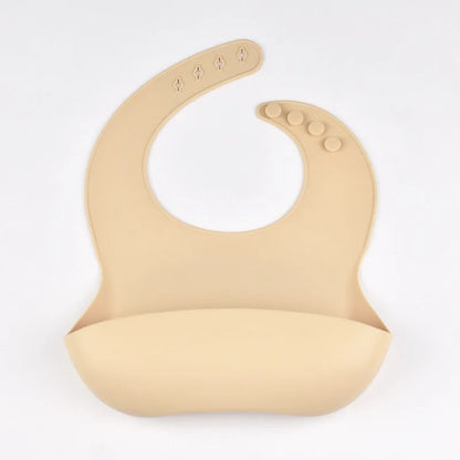 Baby/Toddler BPA Free Silicone Adjustable Bibs