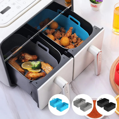 Silicone Air Fryer Rectangle Liners