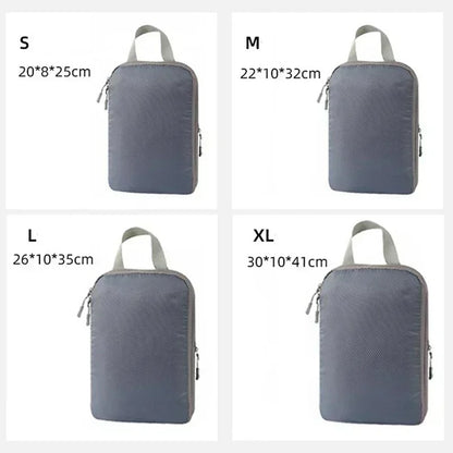 4-Set Compression Packing Cubes, Durable Travel Organizer