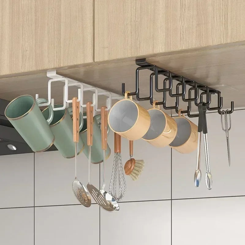 Space Saving Double 12 Rows Mug Hanger Hooks