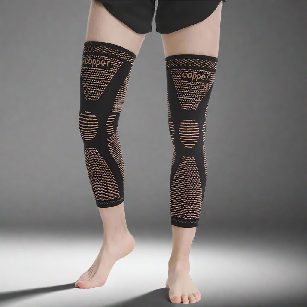 Copper Compression Leg Sleeve, Pain Relief & Support