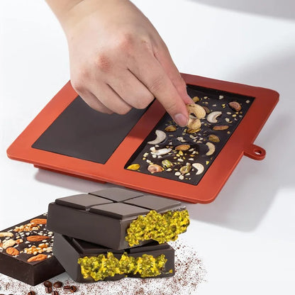 Silicone Dubai Pistachio Chocolate Bar Molds
