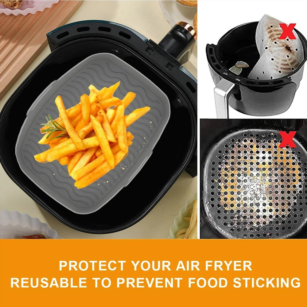 Silicone Air Fryer Rectangle Liners