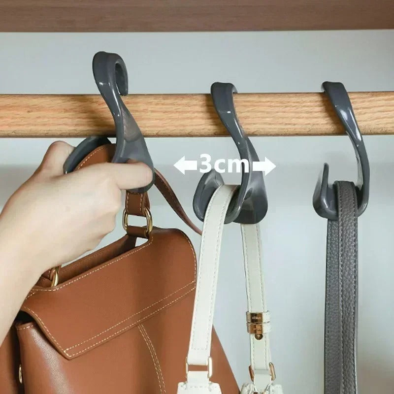 Handbag Acrylic Rod Hanger Hook, Organizer for Closets