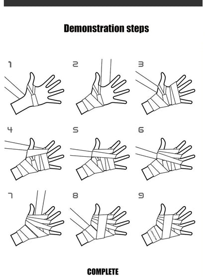 75% Cotton Hand Wraps