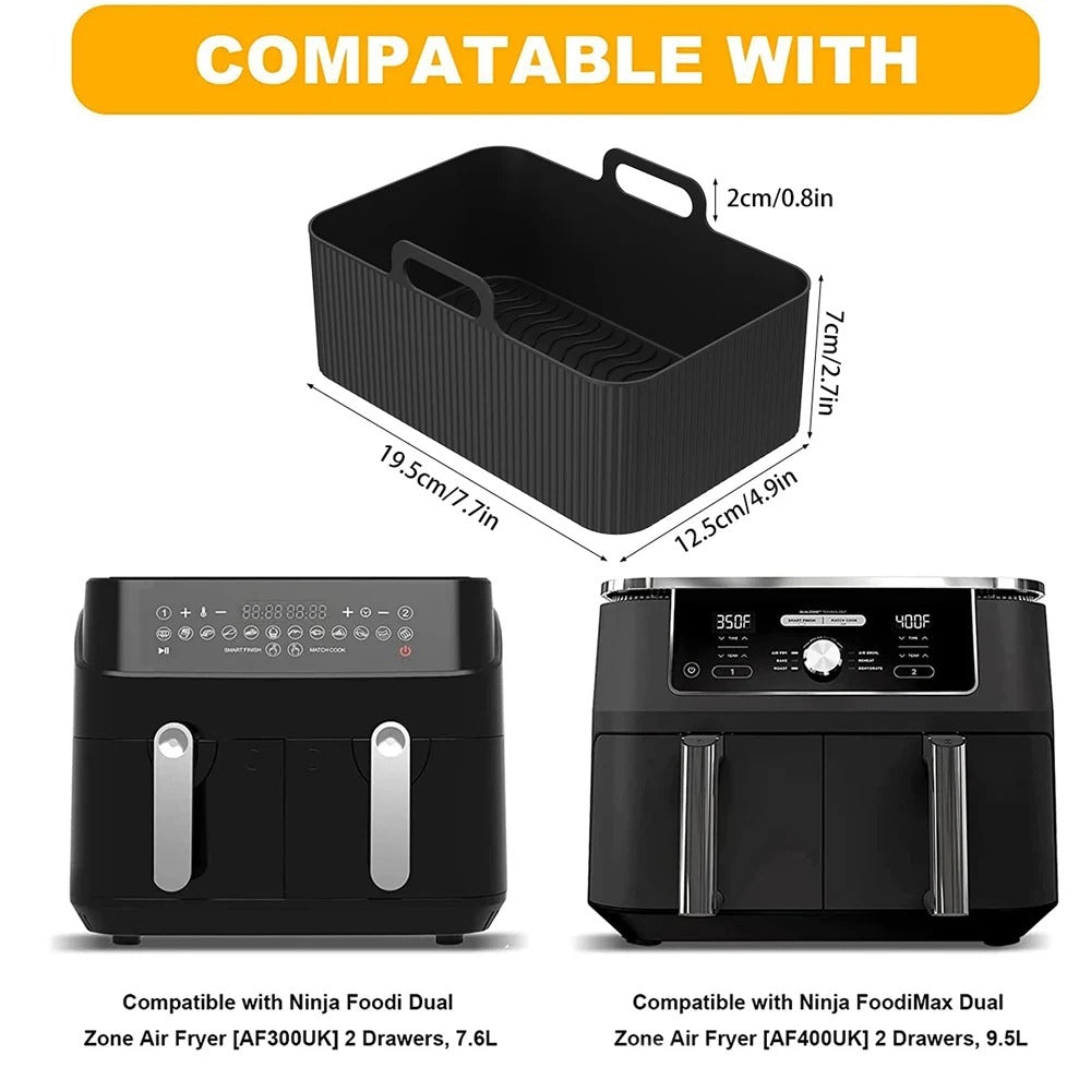 Silicone Air Fryer Rectangle Liners