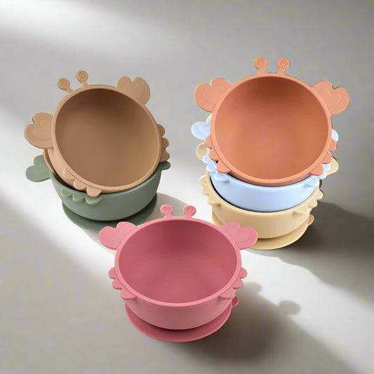 Baby/Toddler BPA Free Silicone Bowl with Suction Base