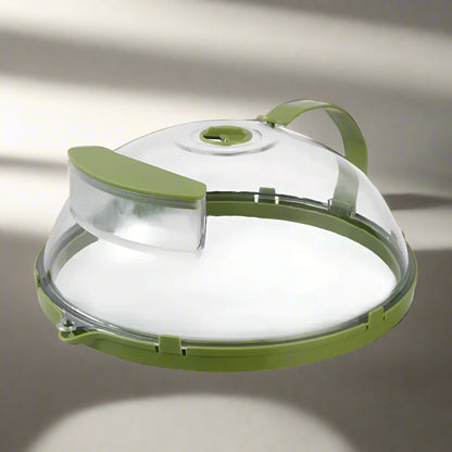 Microwave Splash Heating Cover with Water Steamer