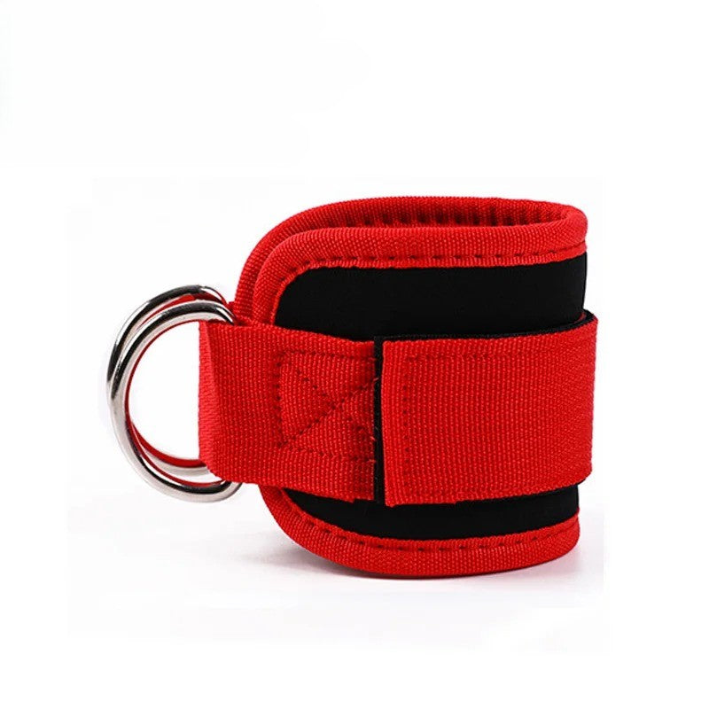 Double D-Ring Ankle Straps for Cable Machines