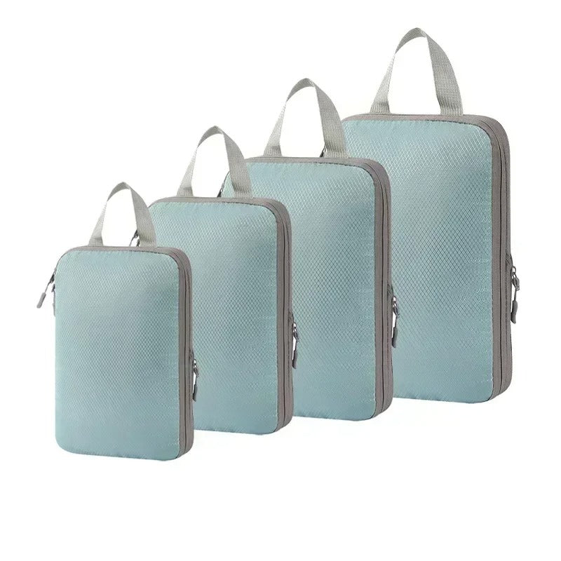 4-Set Compression Packing Cubes, Durable Travel Organizer
