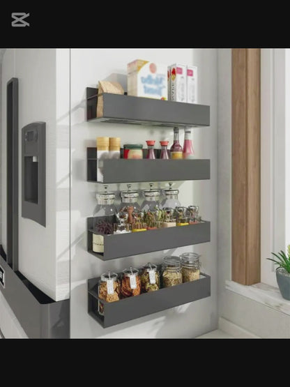 Magnetic Shelf Spacing Saving Organizer